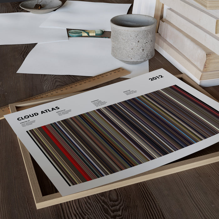 Cloud Atlas Movie Barcode Poster