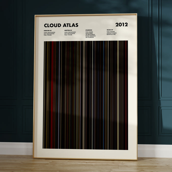 Cloud Atlas Movie Barcode Poster