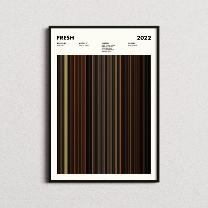 Fresh Movie Barcode Poster