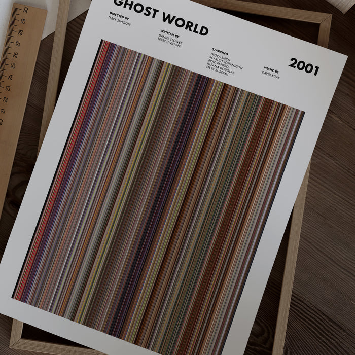 Ghost World Movie Barcode Poster