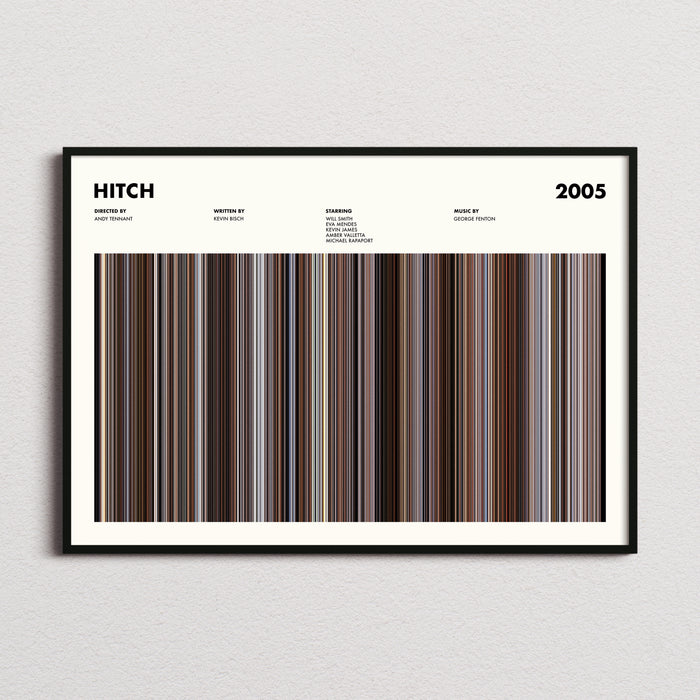 Hitch Movie Barcode Poster