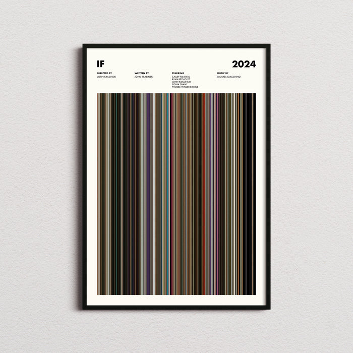 If Movie Barcode Poster