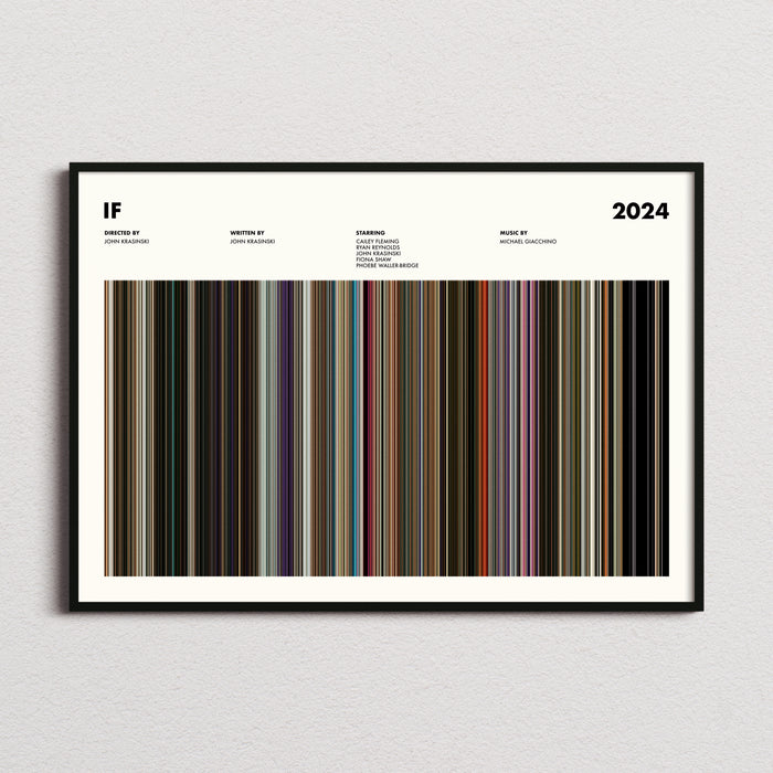 If Movie Barcode Poster