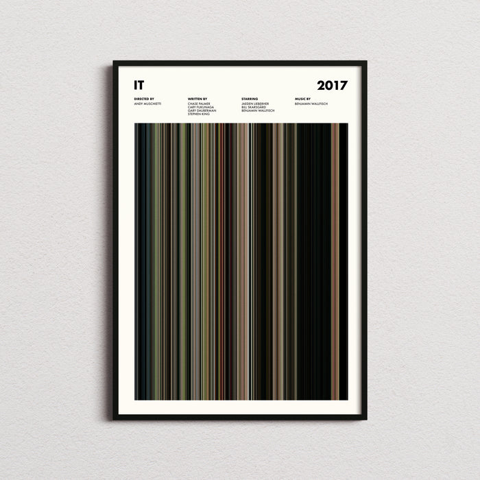 It Movie Barcode Poster