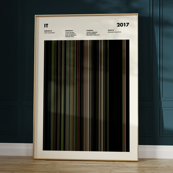 It Movie Barcode Poster