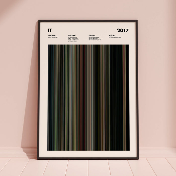It Movie Barcode Poster