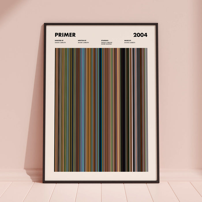 Primer Movie Barcode Poster