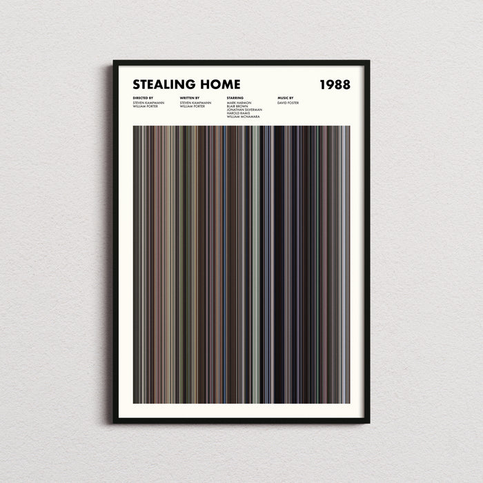 Stealing Home Movie Barcode Poster