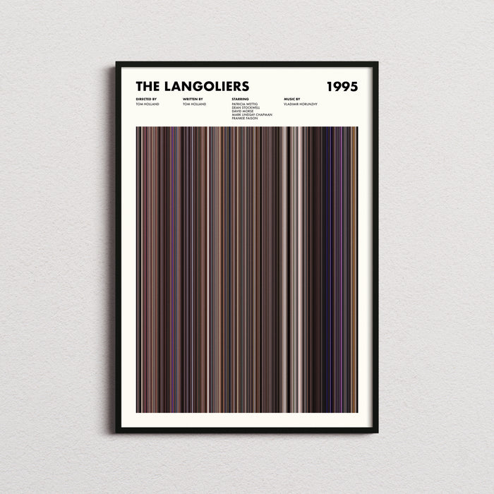 The Langoliers Movie Barcode Poster