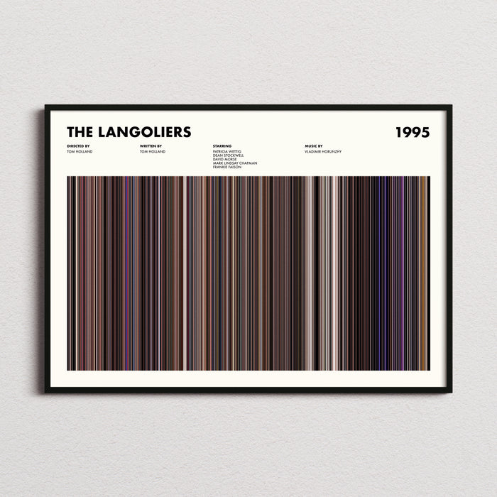 The Langoliers Movie Barcode Poster
